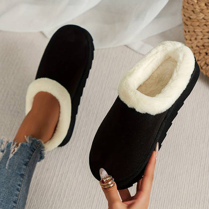 Warme Winterpantoffels Met Antislip Zool En Zachte Voering Voor Vrouwen