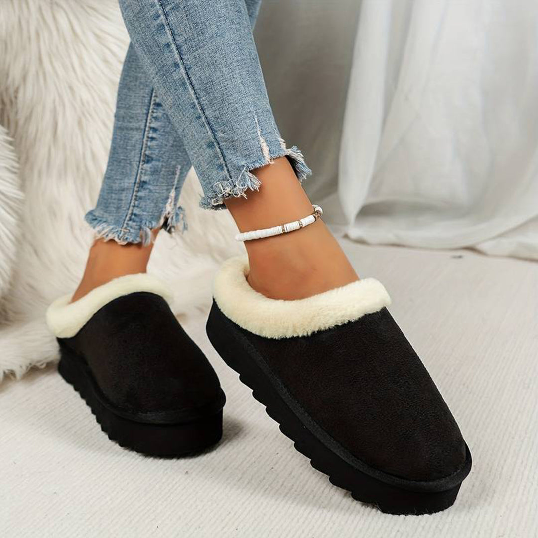Warme Winterpantoffels Met Antislip Zool En Zachte Voering Voor Vrouwen