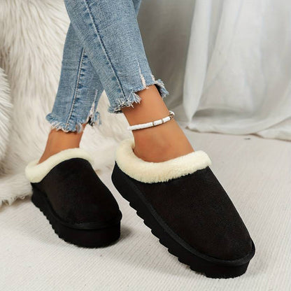 Warme Winterpantoffels Met Antislip Zool En Zachte Voering Voor Vrouwen