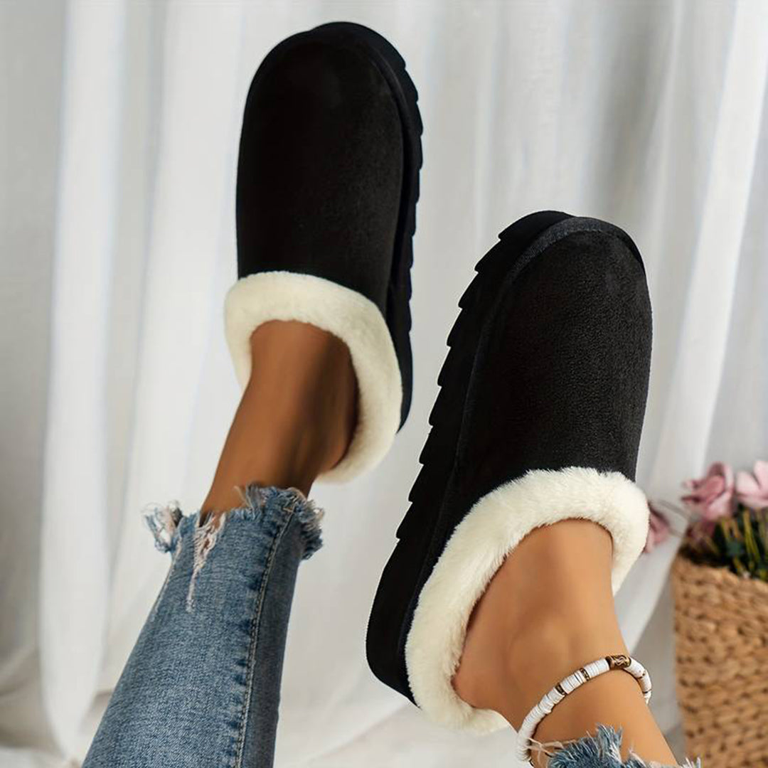 Warme Winterpantoffels Met Antislip Zool En Zachte Voering Voor Vrouwen