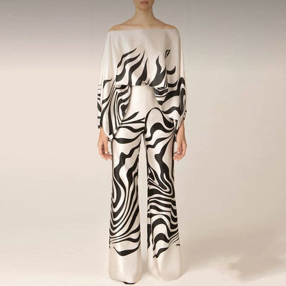 Elegante Off Shoulder Party Jumpsuit met Wijde Pijpen voor Dames