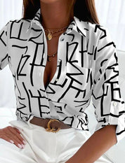 Blouse Dames | Elegant Print & Luchtig Zomercomfort