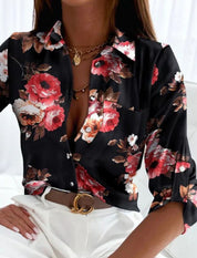 Blouse Dames | Elegant Print & Luchtig Zomercomfort
