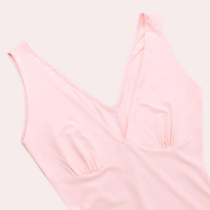 Meryl - Zomerse Avondjurk met V-hals voor Dames