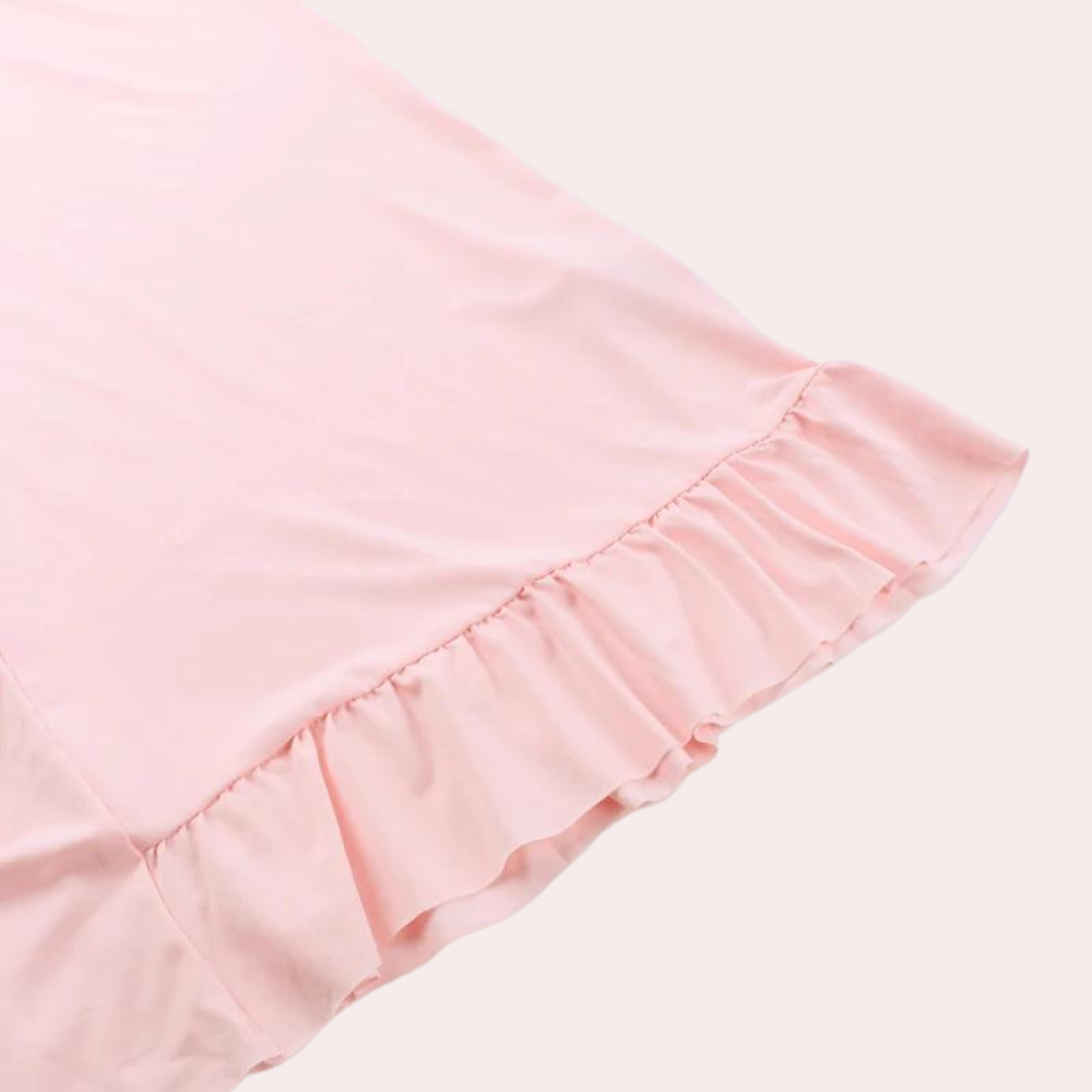 Meryl - Zomerse Avondjurk met V-hals voor Dames