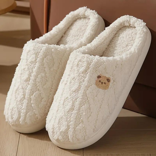 Vrouwen Warme Winterpantoffels Met Zachte Zool