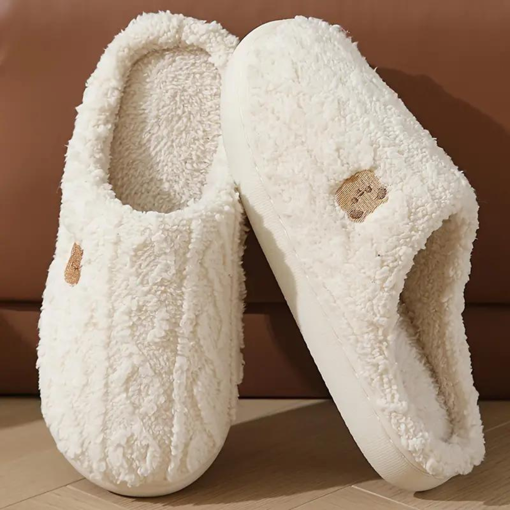 Vrouwen Warme Winterpantoffels Met Zachte Zool