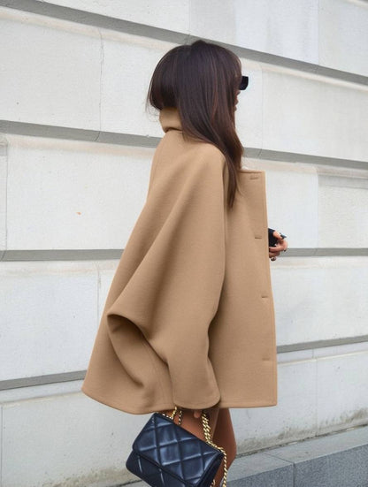 Oversized Peacoat Winterjas Warm En Elegant Voor Vrouwen