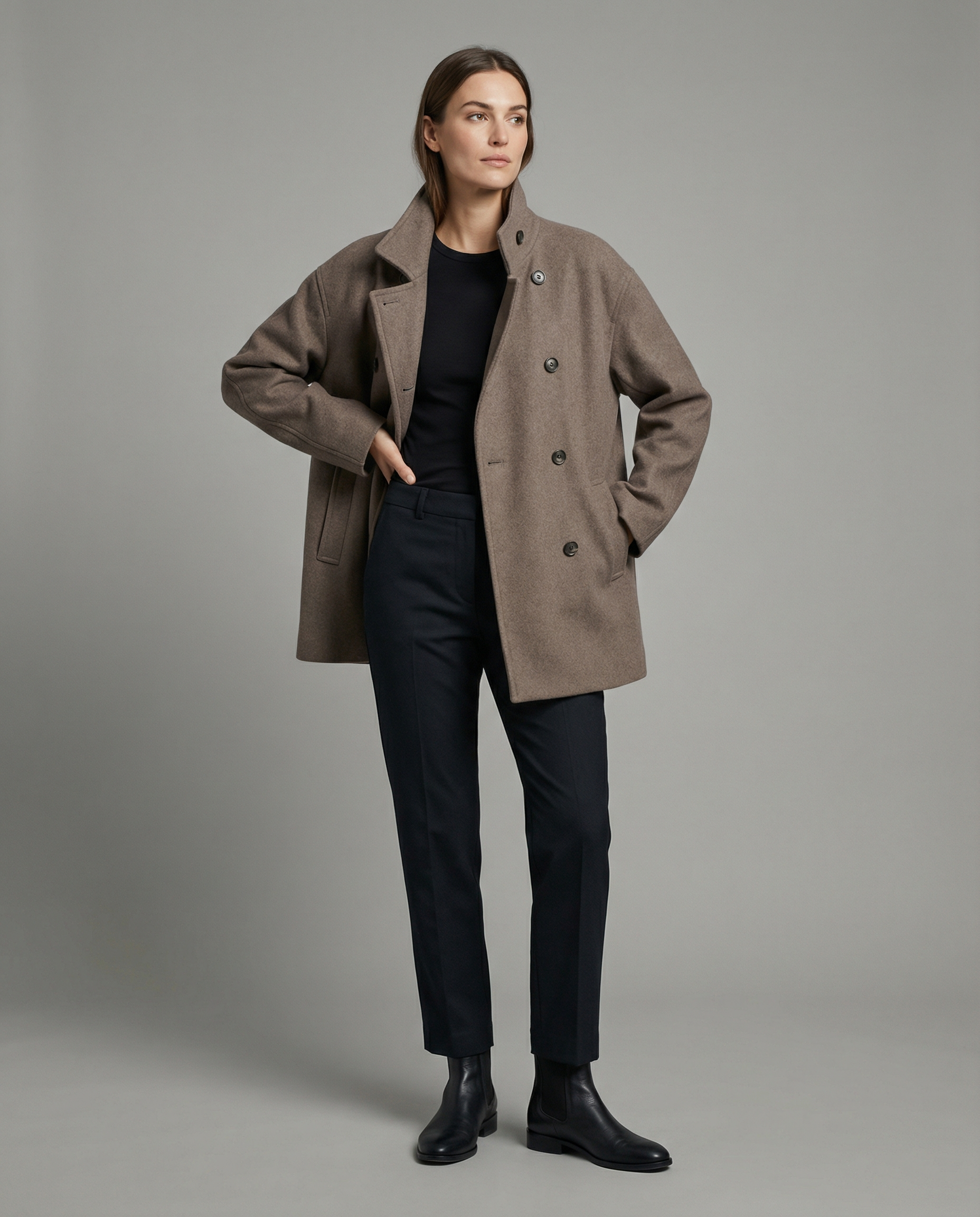 Celia | Elegant, Comfortable &amp; Modern Women’s Cropped Jacket 1