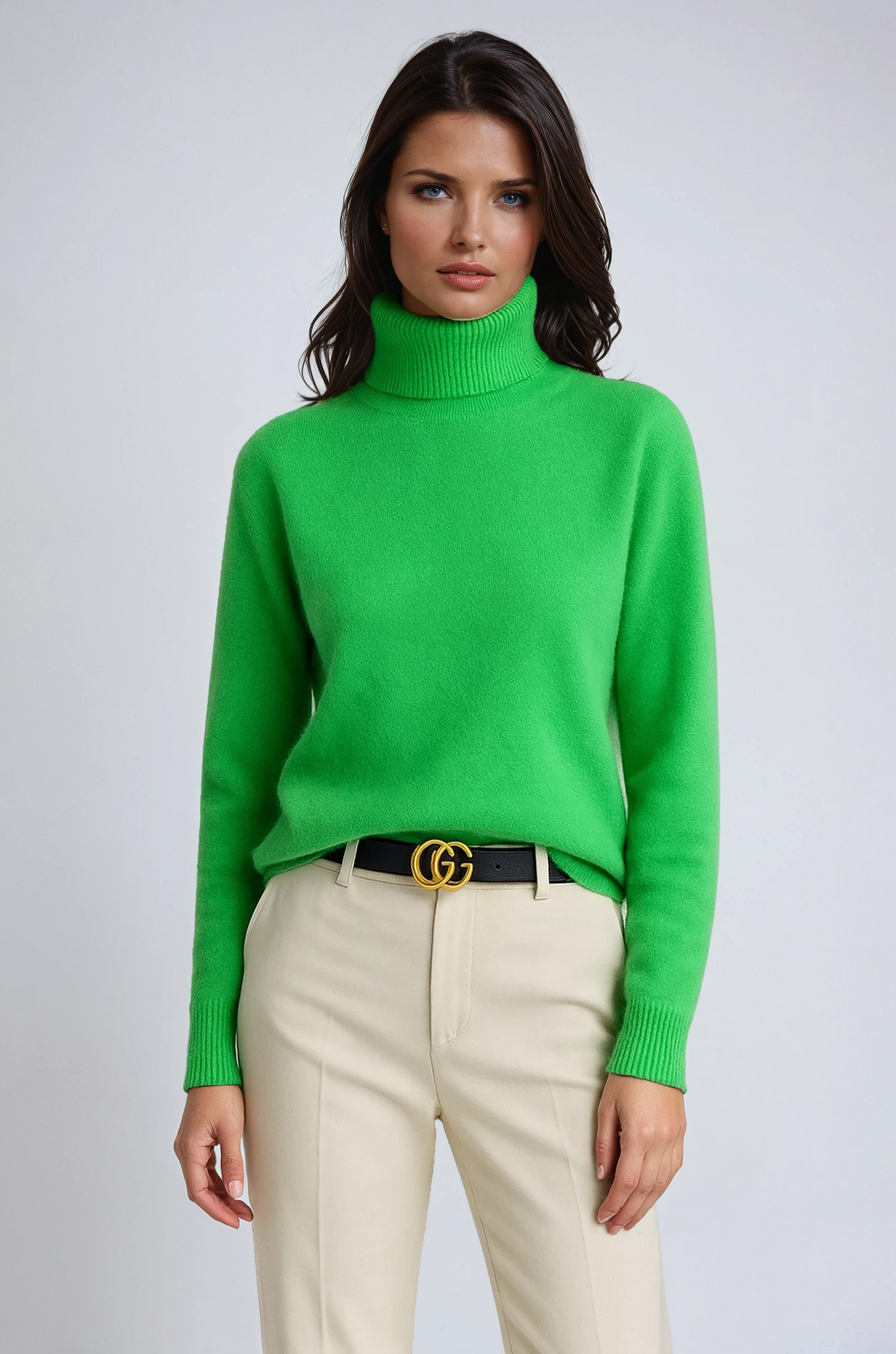 Zachte Gebreide Coltrui Dames Warm Comfortabel en Stijlvol