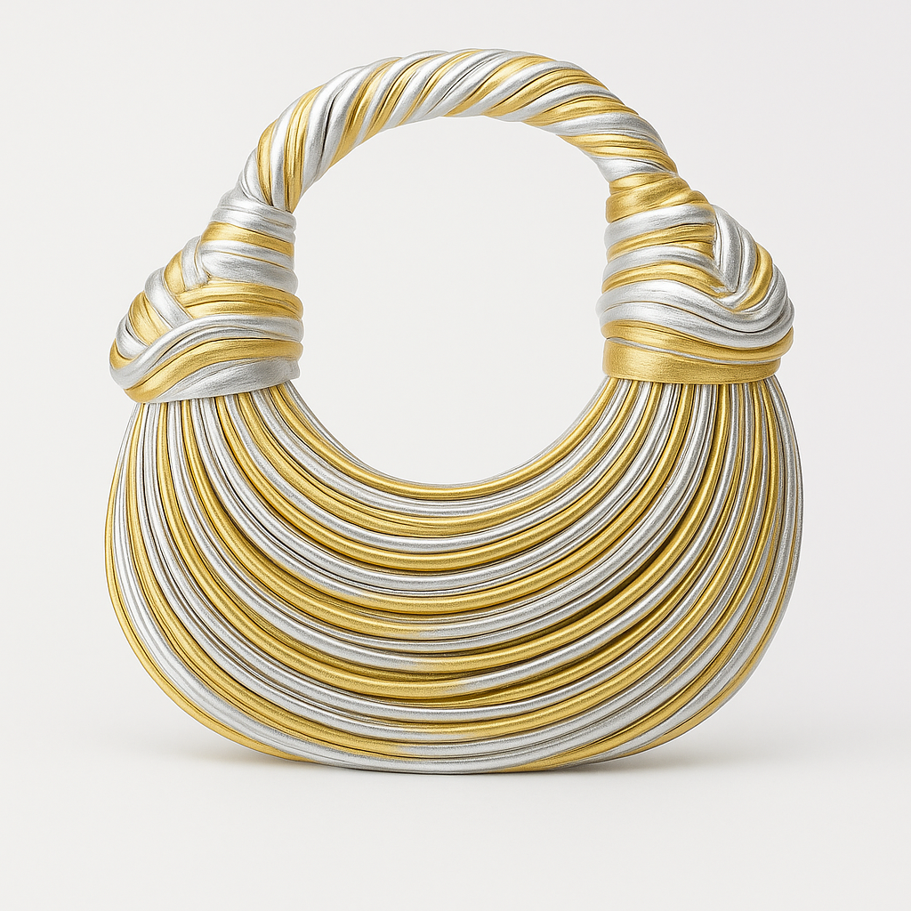 Handgeweven designer avondclutch