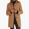 Women's Elegant Winter Coat with a High Collar and Spacious Pockets