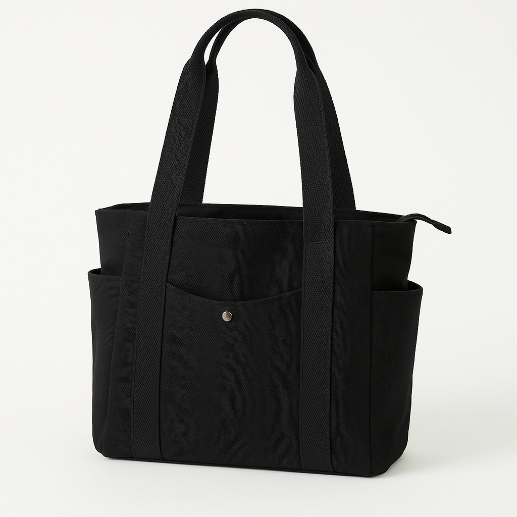 Zachte canvas schoudertas - Tote Bag