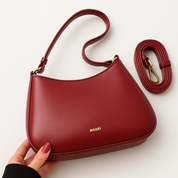 PU Leren Schoudertas met Verstelbare Strap