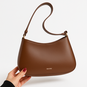 PU Leren Schoudertas met Verstelbare Strap