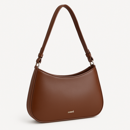 PU Leren Schoudertas met Verstelbare Strap