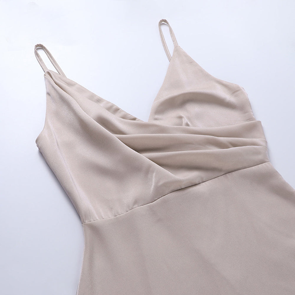 Talitha - Luxe maxi jurk met V-hals