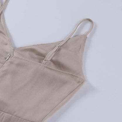Talitha - Luxe maxi jurk met V-hals
