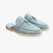 Comfortabele Dames Mules met Slip On Design en Platte Zool