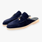 Comfortabele Dames Mules met Slip On Design en Platte Zool