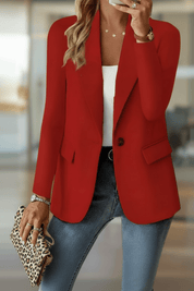 Cotton Blazer for Effortless Elegance and Versatility 0