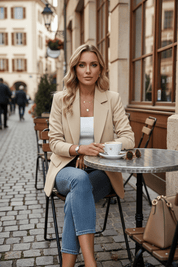 Cotton Blazer for Effortless Elegance and Versatility 2