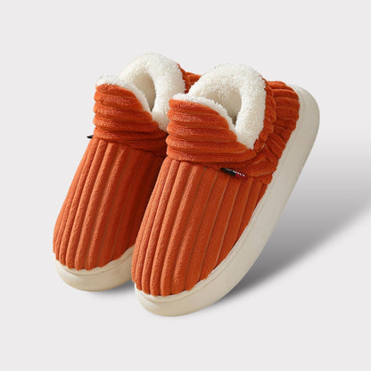 Winterse Comfortabele pantoffels met Ribstructuur voor Dames
