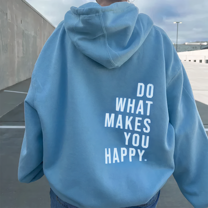 Nikita - Oversized hoodie met quote