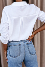 Oversized Blouse Met Lange Mouwen Voor Dames