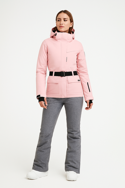 Vrouwen Skipak Set Met Waterdichte Afwerking En Warme Pasvorm