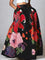 Maxirock Damen mit Hoher Taille und Blumenprint – Agatha 3