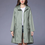 Drune | Women's Rain Jacket Waterproof Elegant Tailored Fit 1