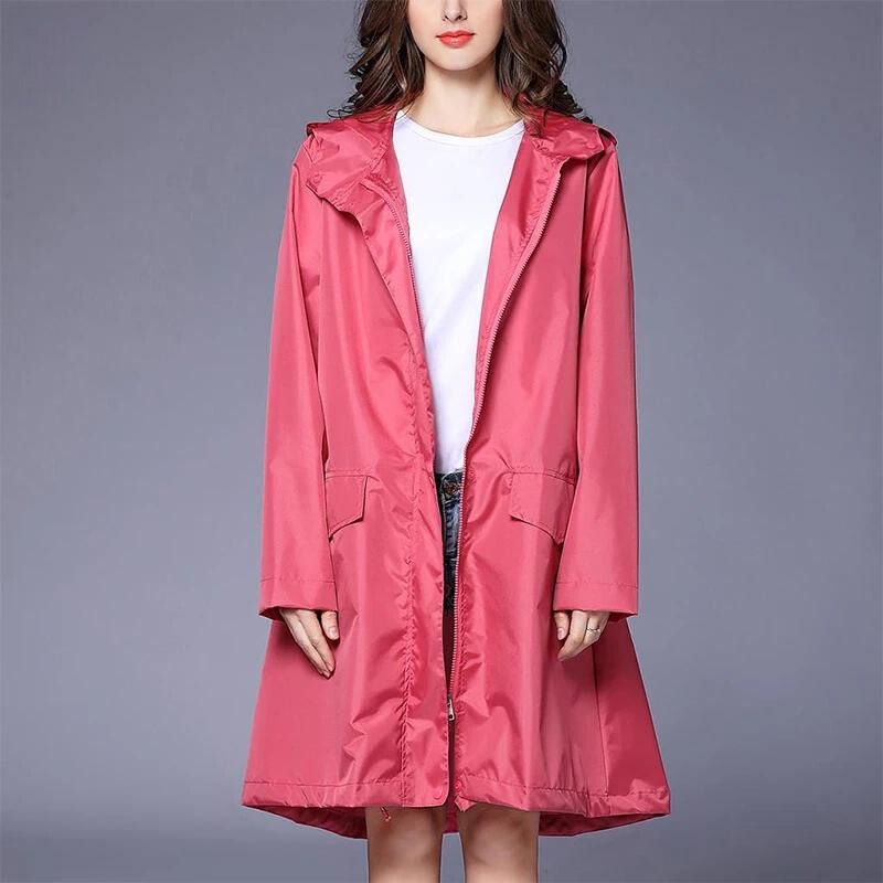 Drune | Women's Rain Jacket Waterproof Elegant Tailored Fit 3