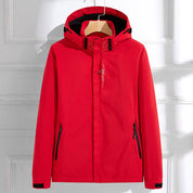 Drune | Women's Rain Jacket Waterproof Stylish Hooded Fit 1