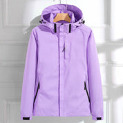 Drune | Women's Rain Jacket Waterproof Stylish Hooded Fit 2