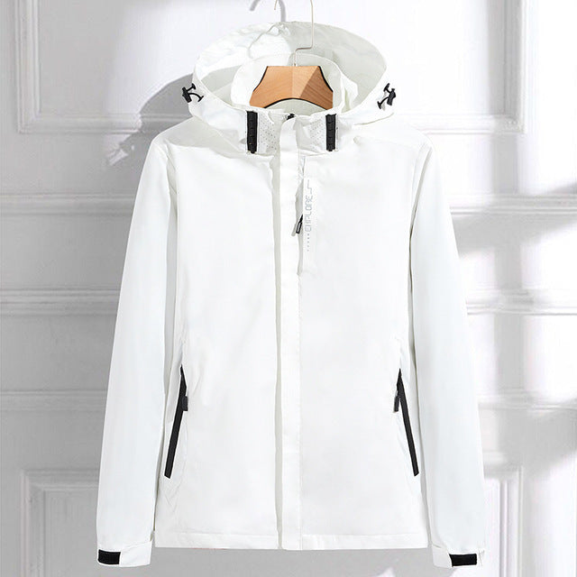 Drune | Women's Rain Jacket Waterproof Stylish Hooded Fit 3