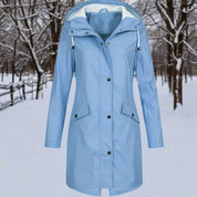 Drune | Women's Rain Jacket Weatherproof Casual Mid-Thigh Fit 2