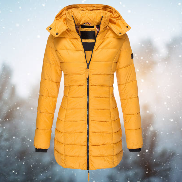 Warme Gewatteerde Puffer Winterjas Capuchon Vrouwen