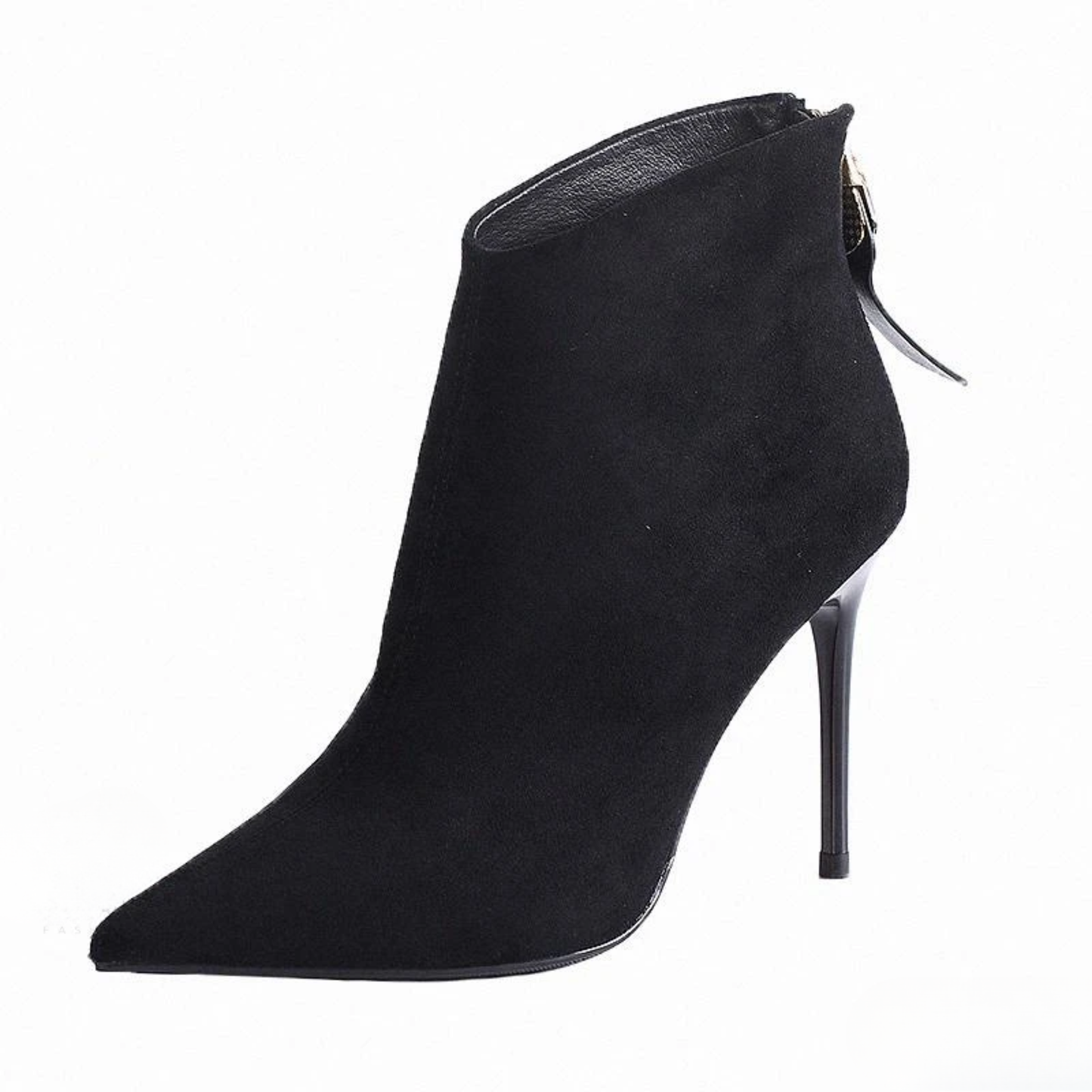 Elise - Chelsea boots met puntige neus en hoge hak