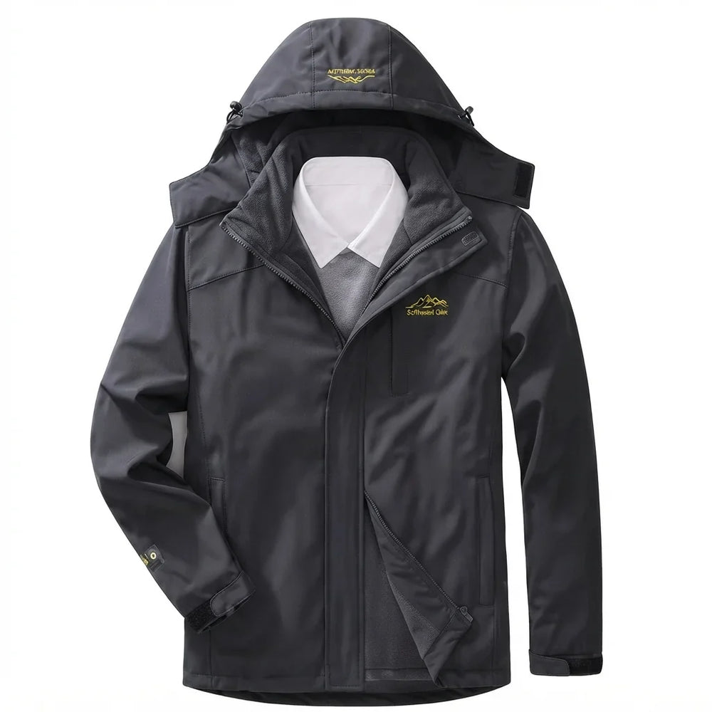Emilia | Damen Wasserdichte Fleecegefütterte Winterjacke mit Kapuze 5