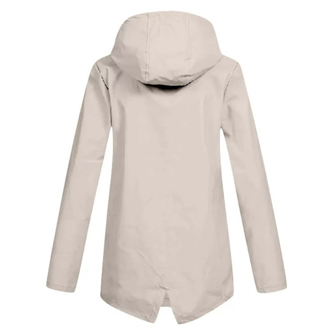 Dames Softshelljas Wind- en Waterafstotende Regenjas met Capuchon
