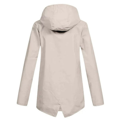 Dames Softshelljas Wind- en Waterafstotende Regenjas met Capuchon