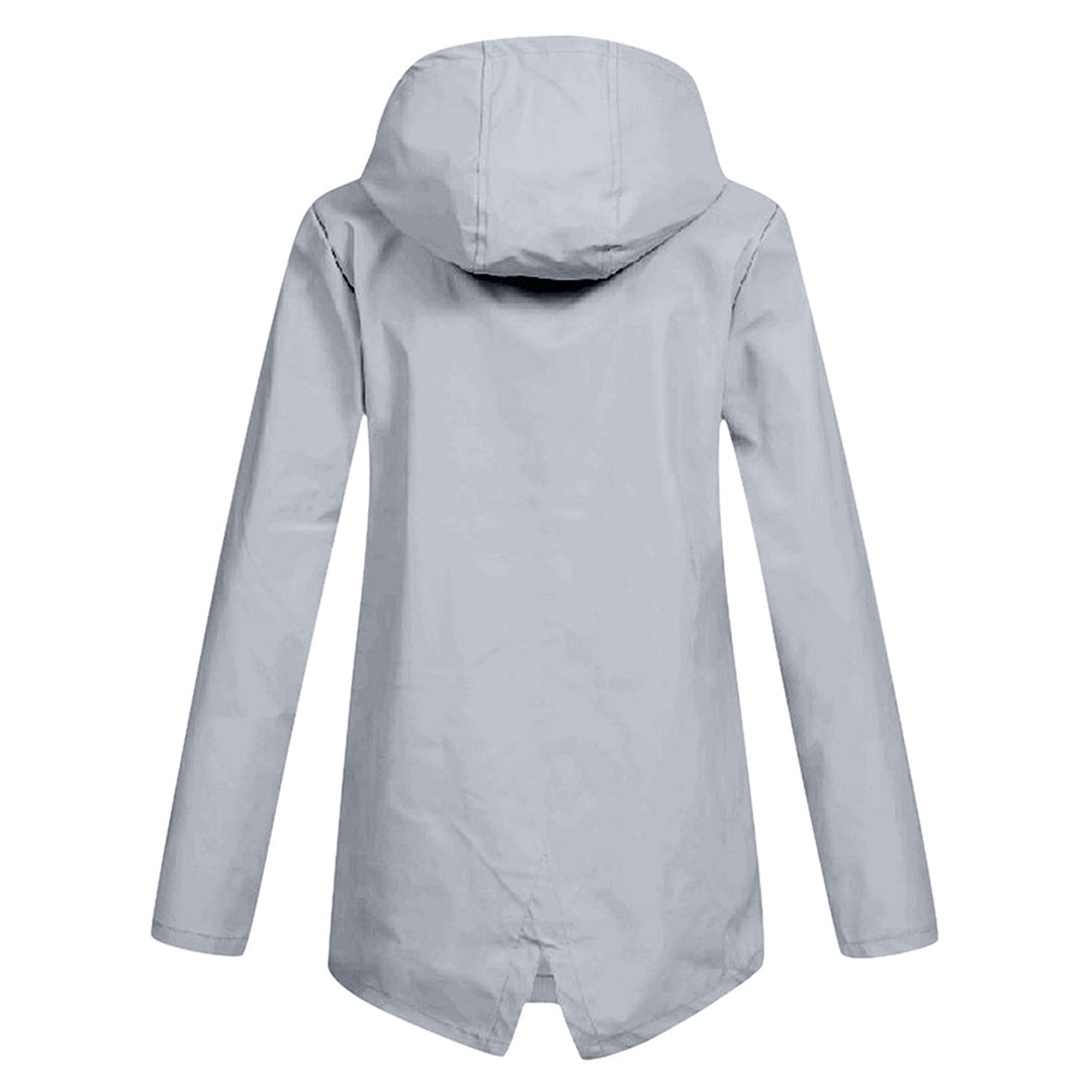 Dames Softshelljas Wind- en Waterafstotende Regenjas met Capuchon