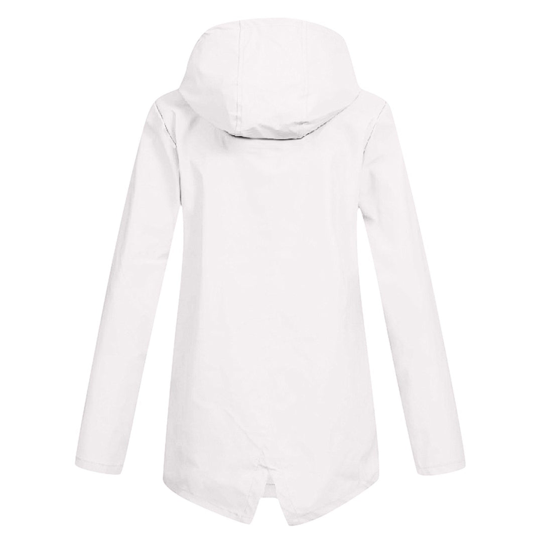 Dames Softshelljas Wind- en Waterafstotende Regenjas met Capuchon