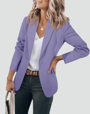 Fenna - Gekleurde Blazer met enkele knoop