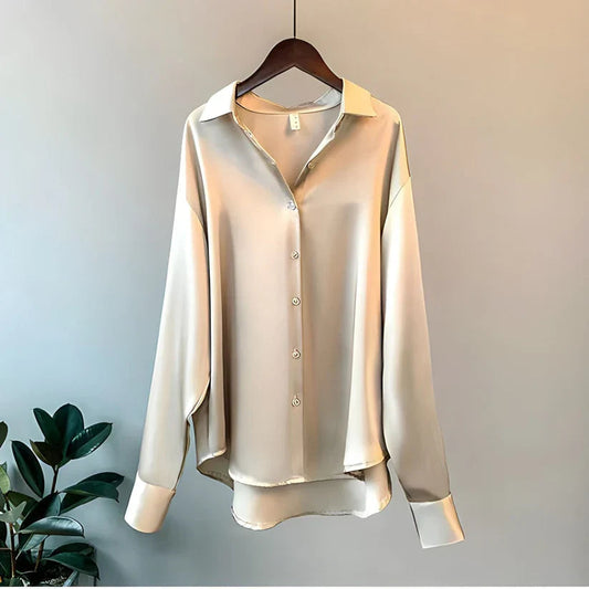 Zelia - Soepele Oversized Blouse | Tijdloos