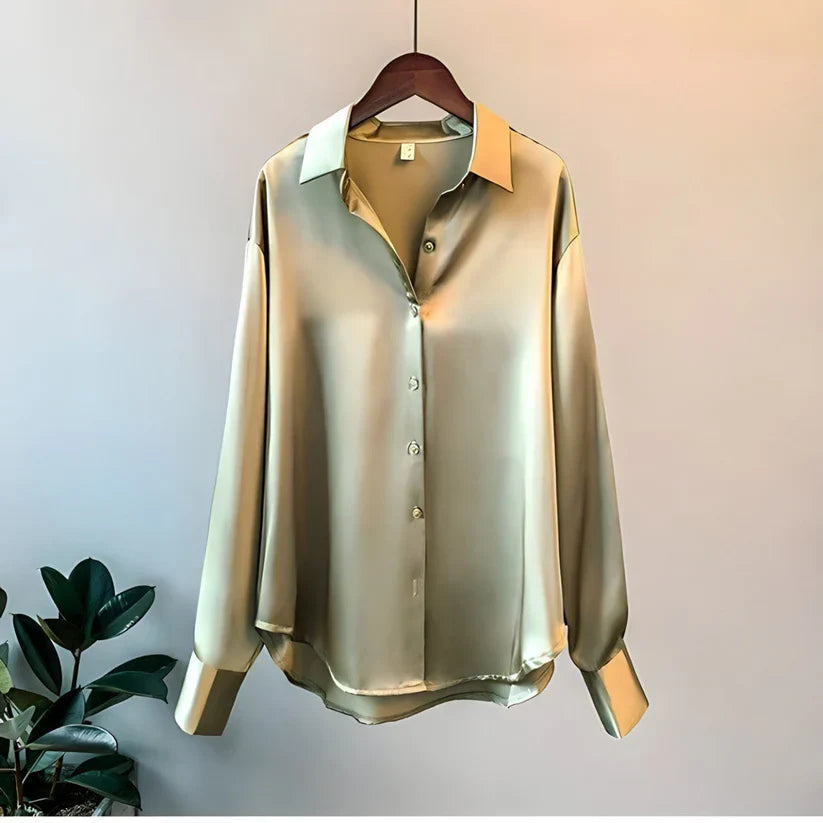 Zelia - Soepele Oversized Blouse | Tijdloos