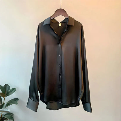 Zelia - Soepele Oversized Blouse | Tijdloos