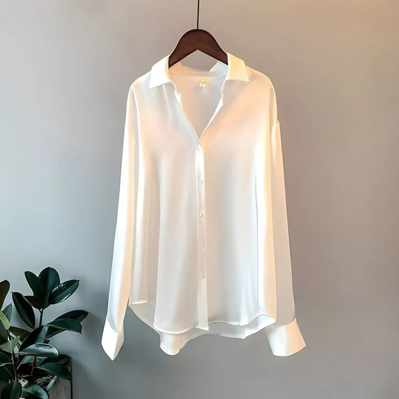 Zelia - Soepele Oversized Blouse | Tijdloos