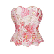 Kanten Corset Top Met Strapless Pasvorm Voor Dames
